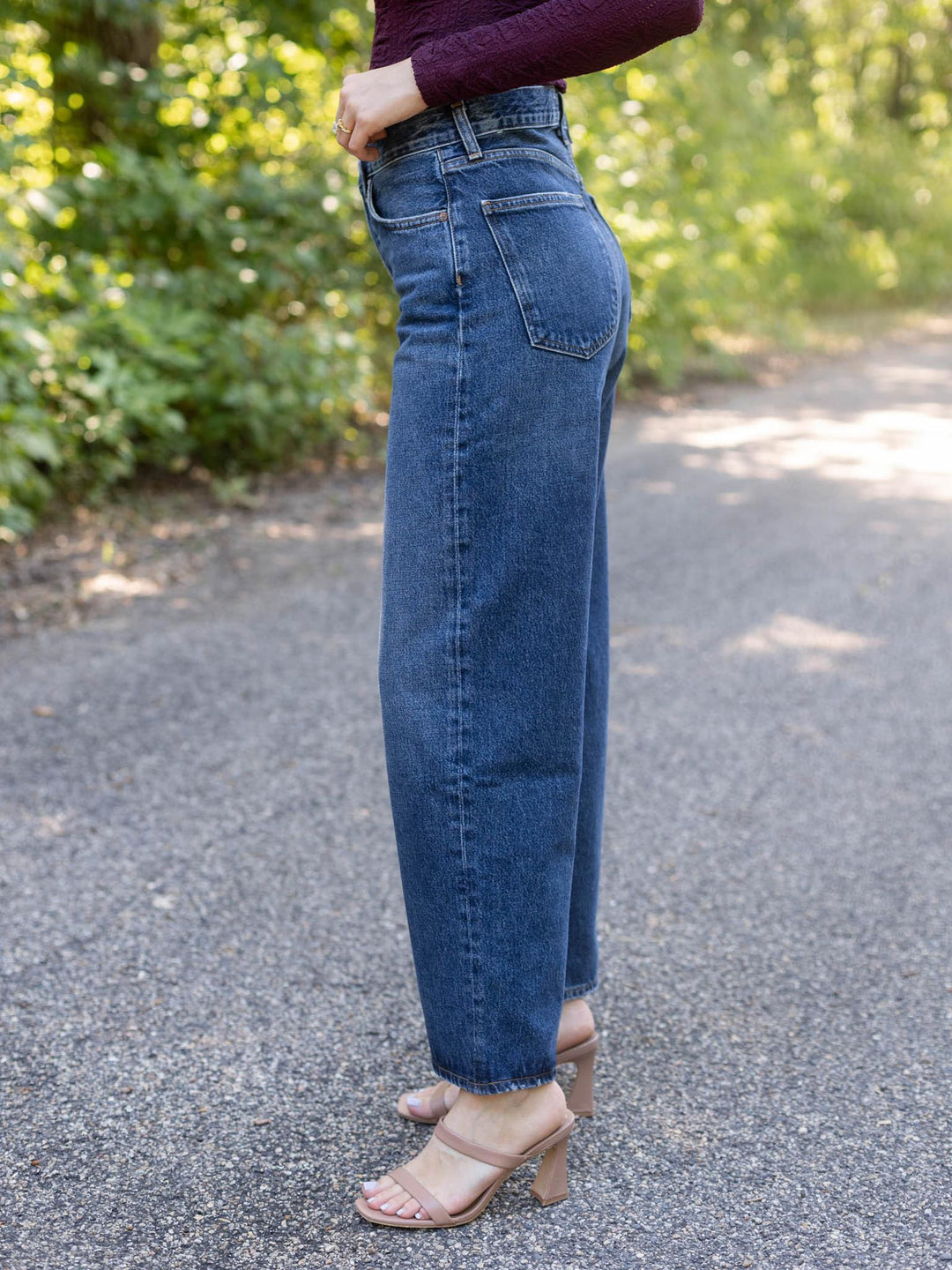 AGOLDE Short Wave Arc Jean