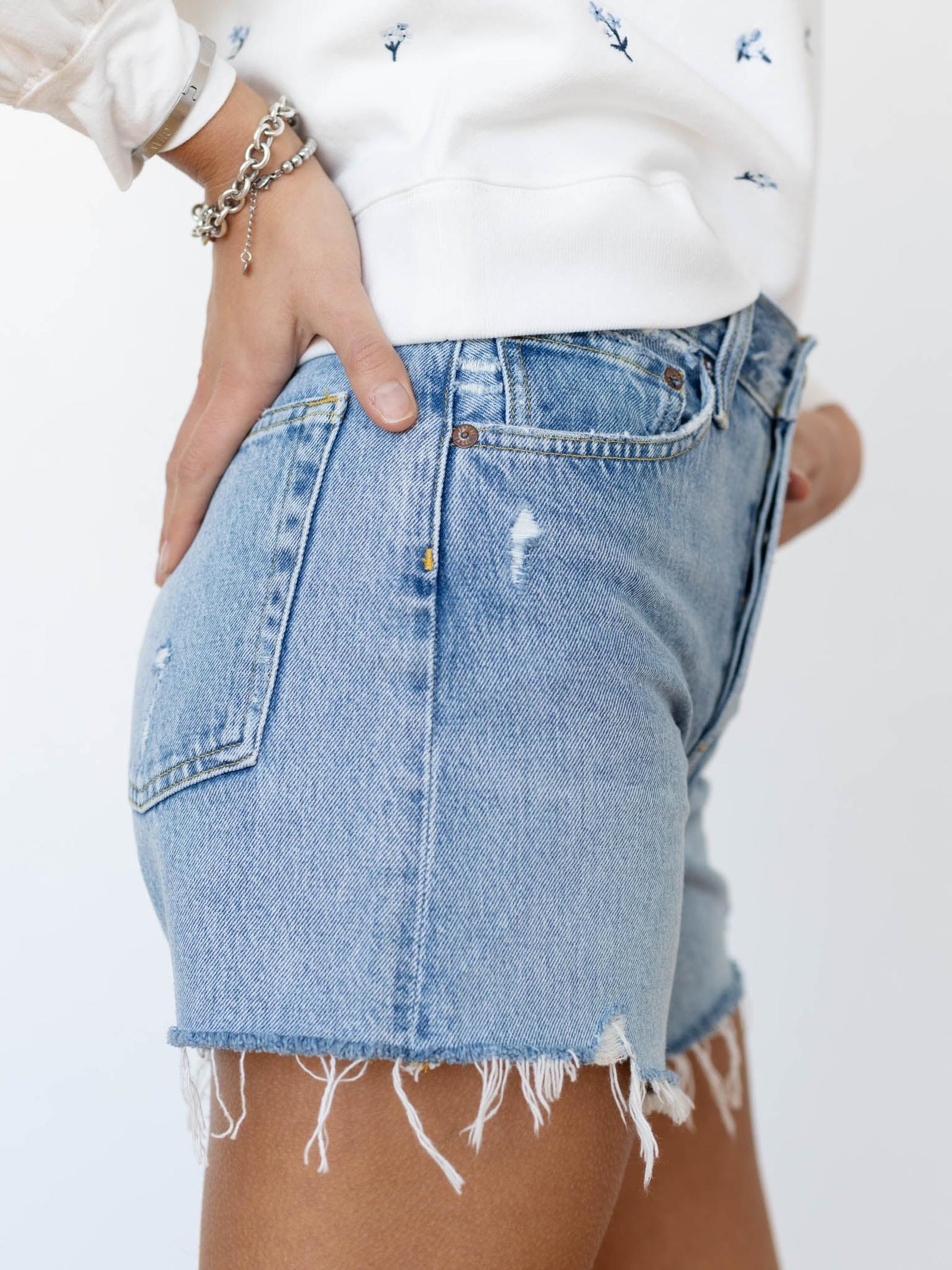AGOLDE Swapmeet Long Parker Short – Leela and Lavender