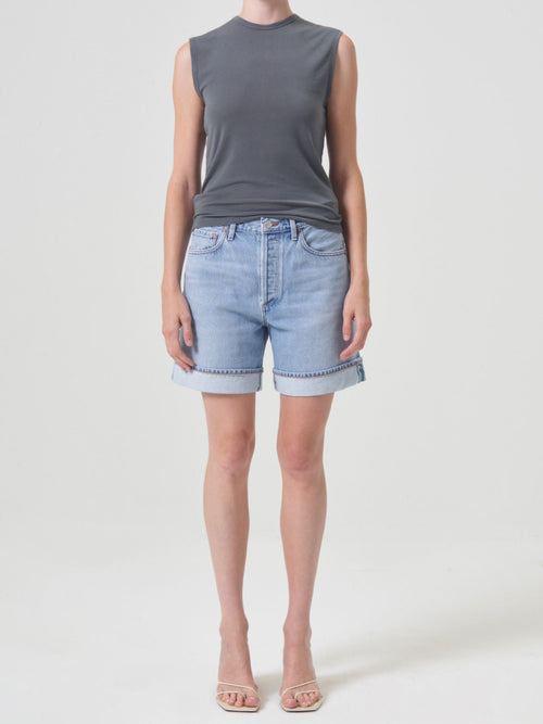 AGOLDE Tension Dame Tacked Cuff ShortDenim Shorts/Skirts
