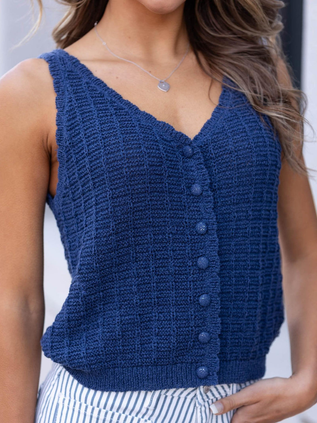 knit sweater vest