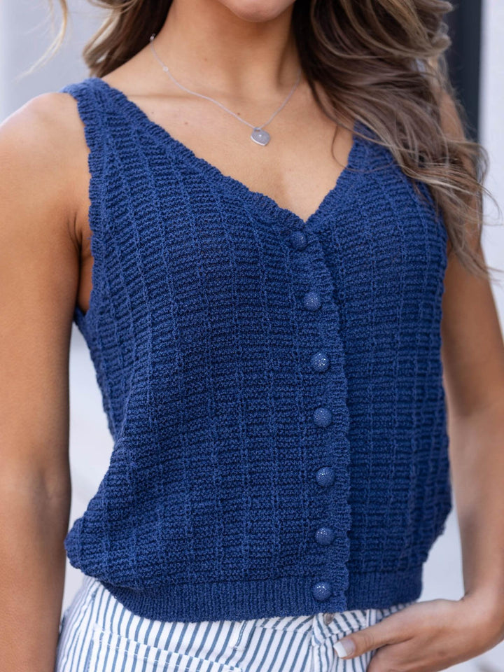 knit sweater vest