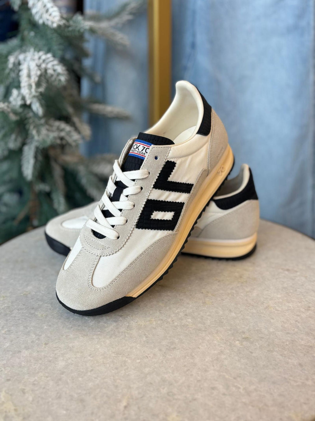 retro neutral sneaker