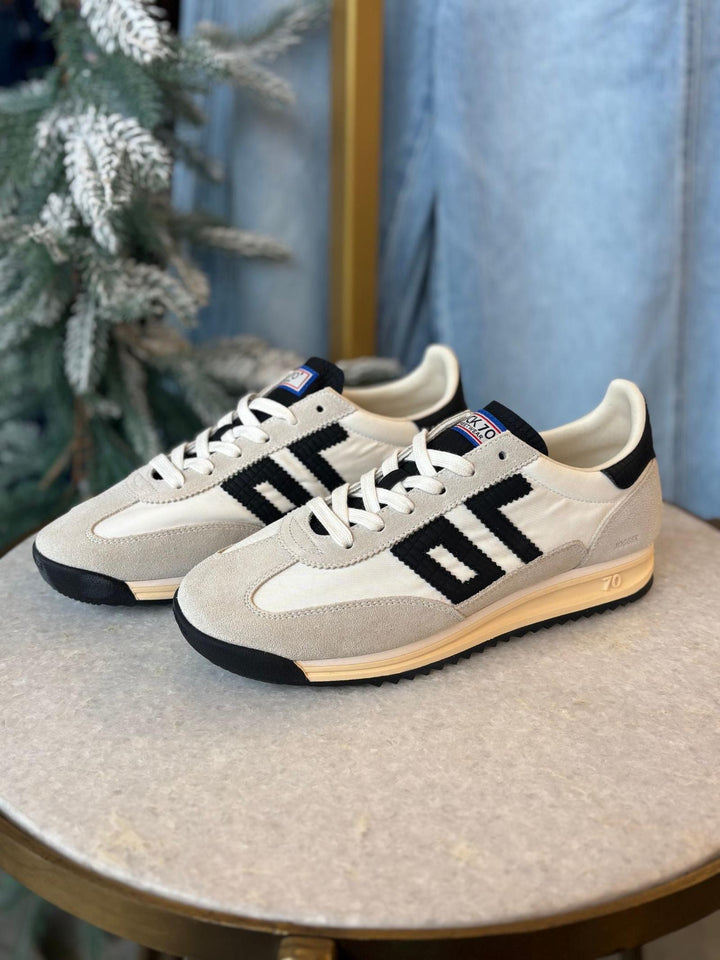 retro neutral sneaker