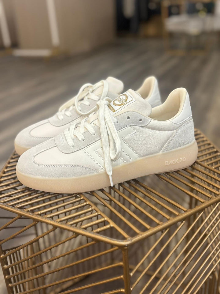 neutral low profile sneaker