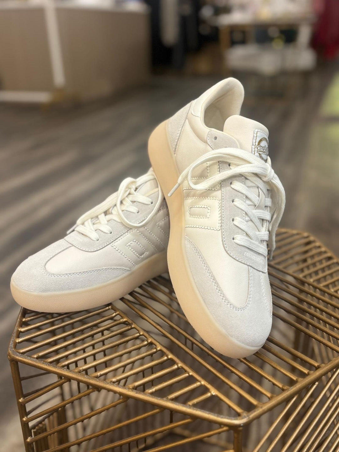 neutral low profile sneaker