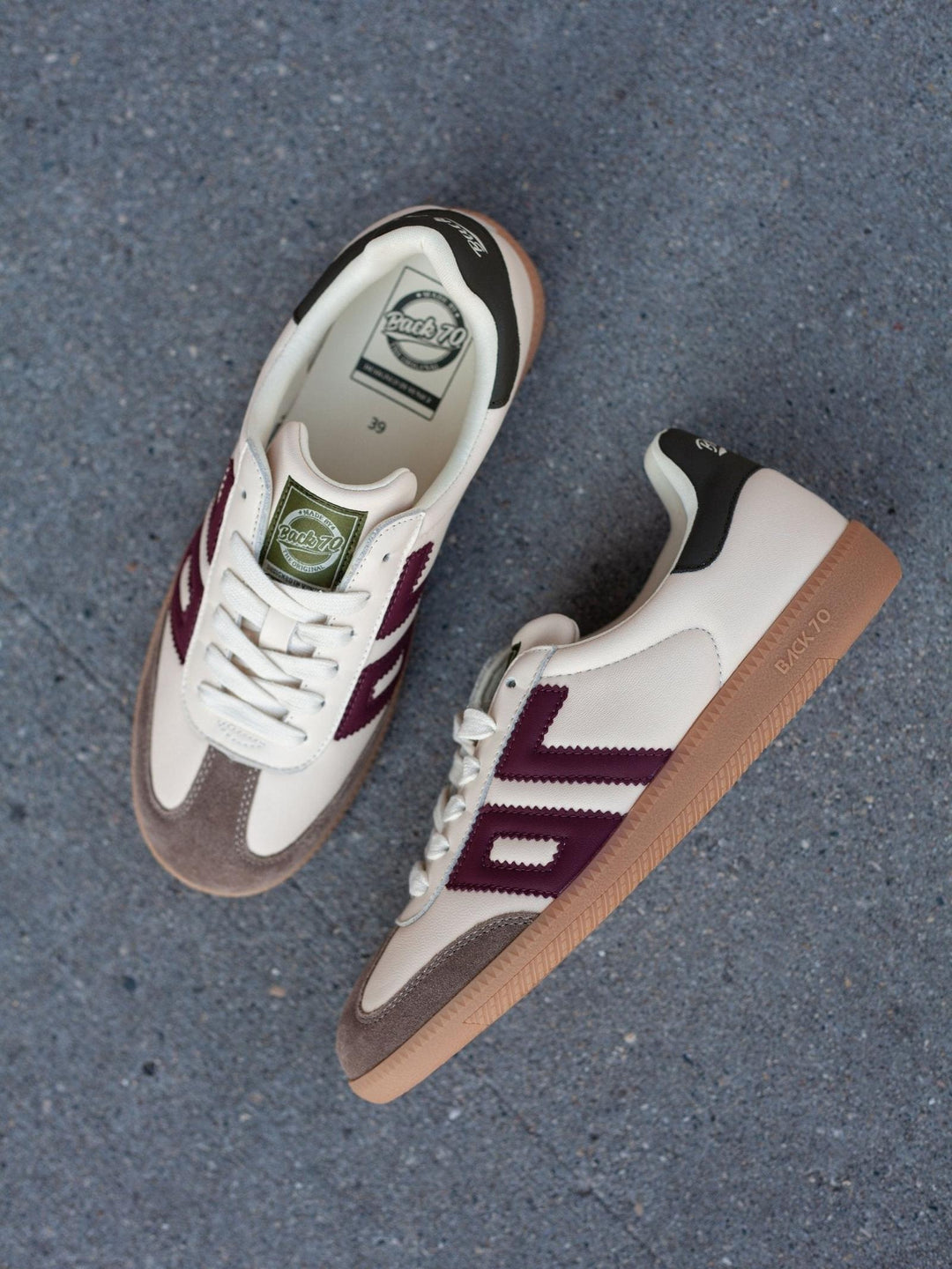 BACK70 Cloud W26 Sneaker - Butter Wine