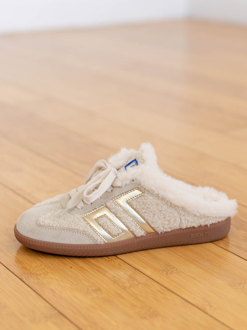 sherpa mule sneaker