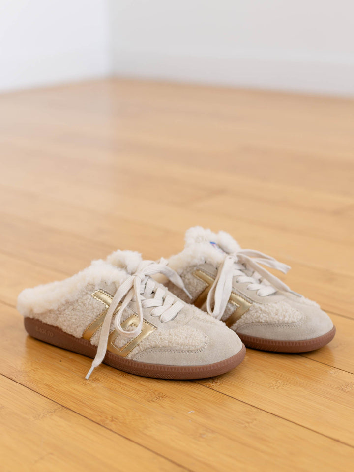 sherpa mule sneaker