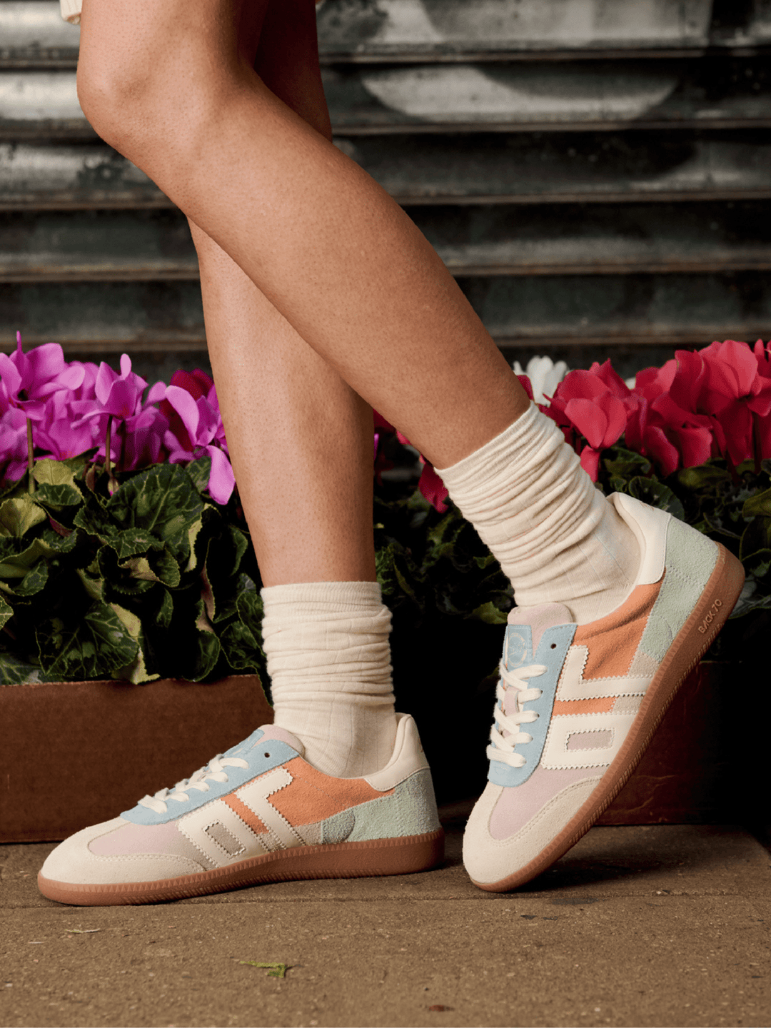 BACK70 Squid Sneaker - Nude Sage