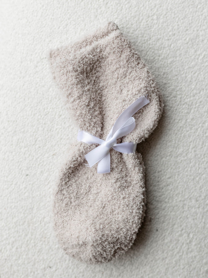 neutral super soft tennis sock