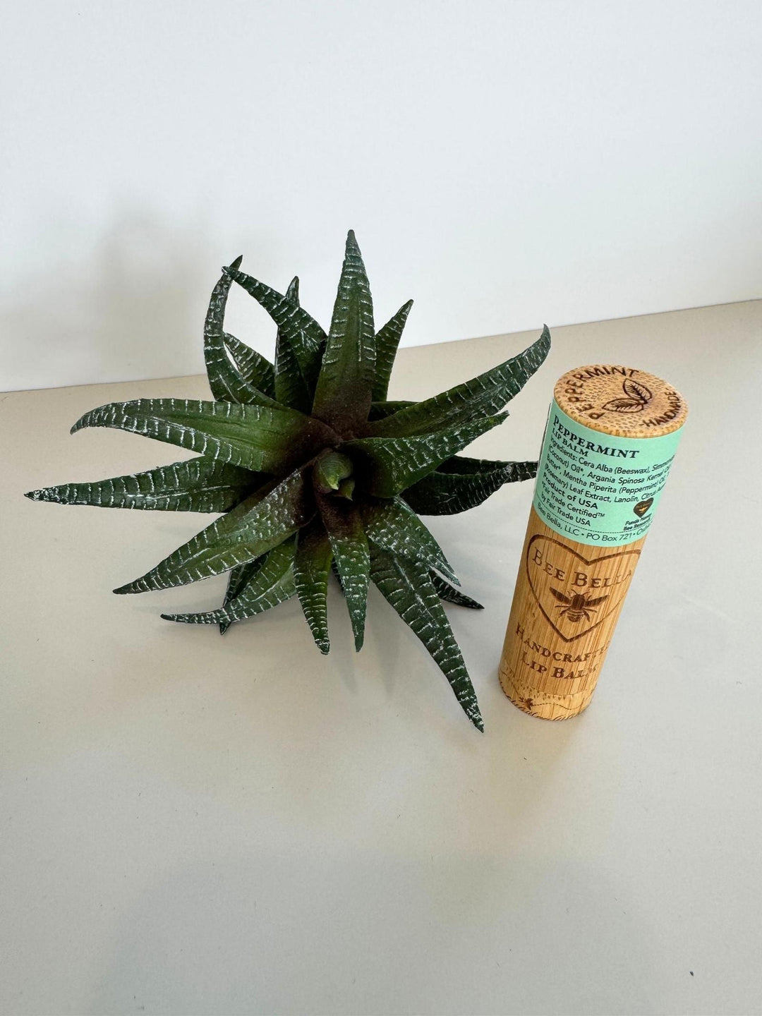 Peppermint lip balm