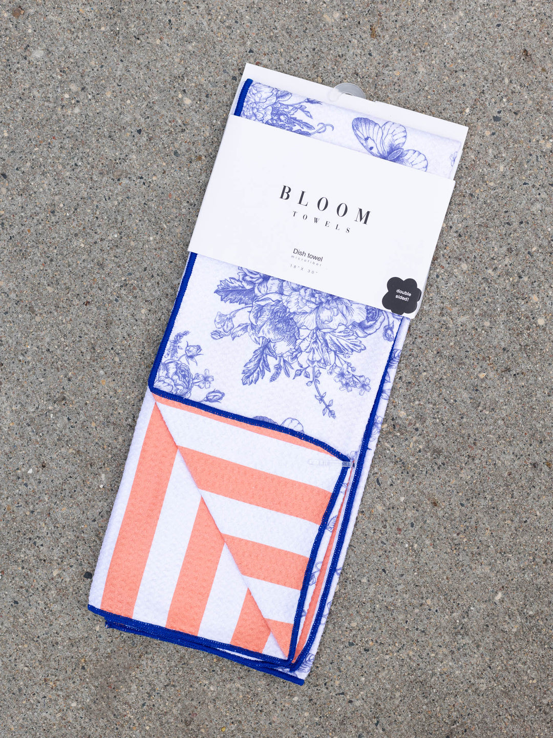 Bloom Towels Blue Lagoon Double Sided Towel