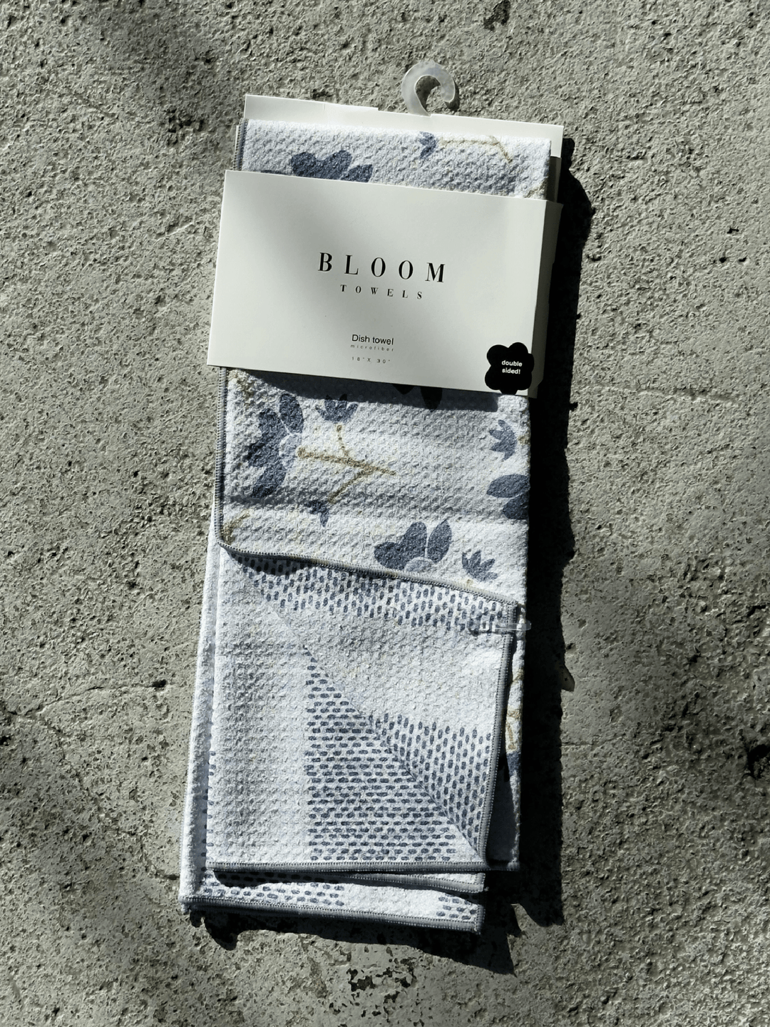 floral microfiber dishtowel