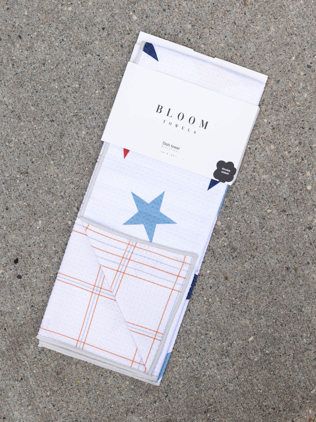 Bloom Towels Star Spangled Double Sided Towel