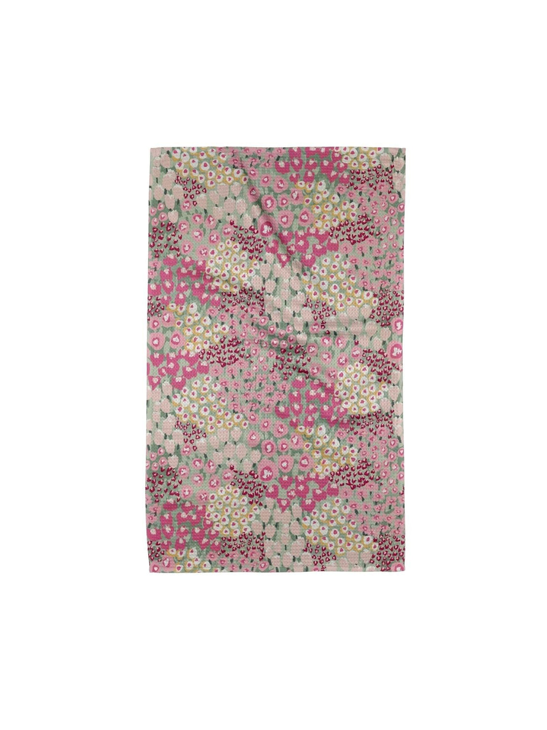 floral tea towel