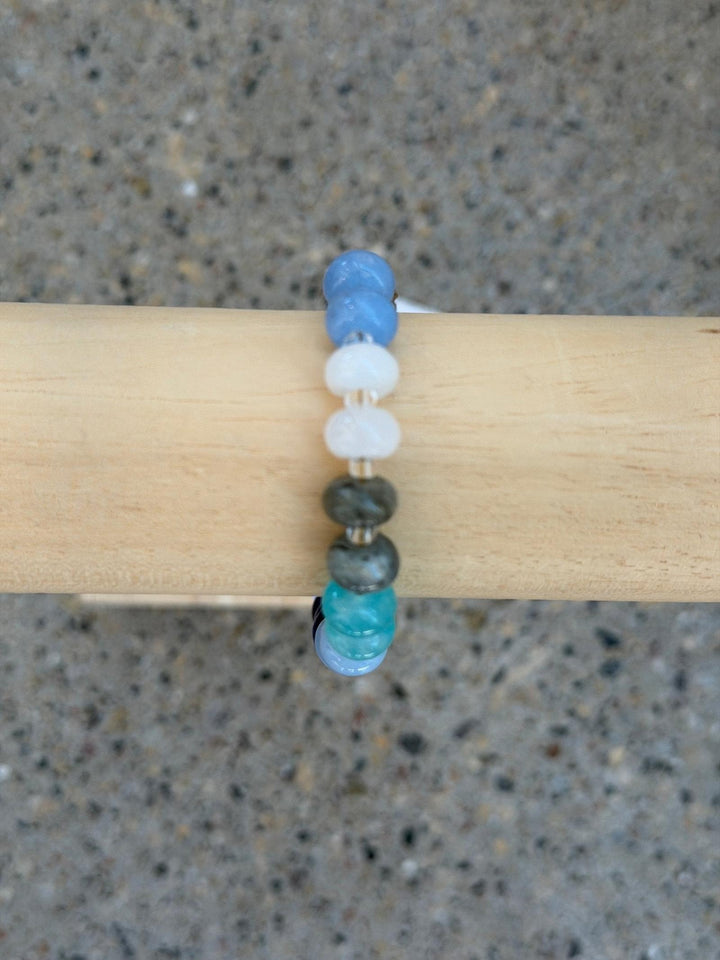 Boho Resin Beaded Bracelet