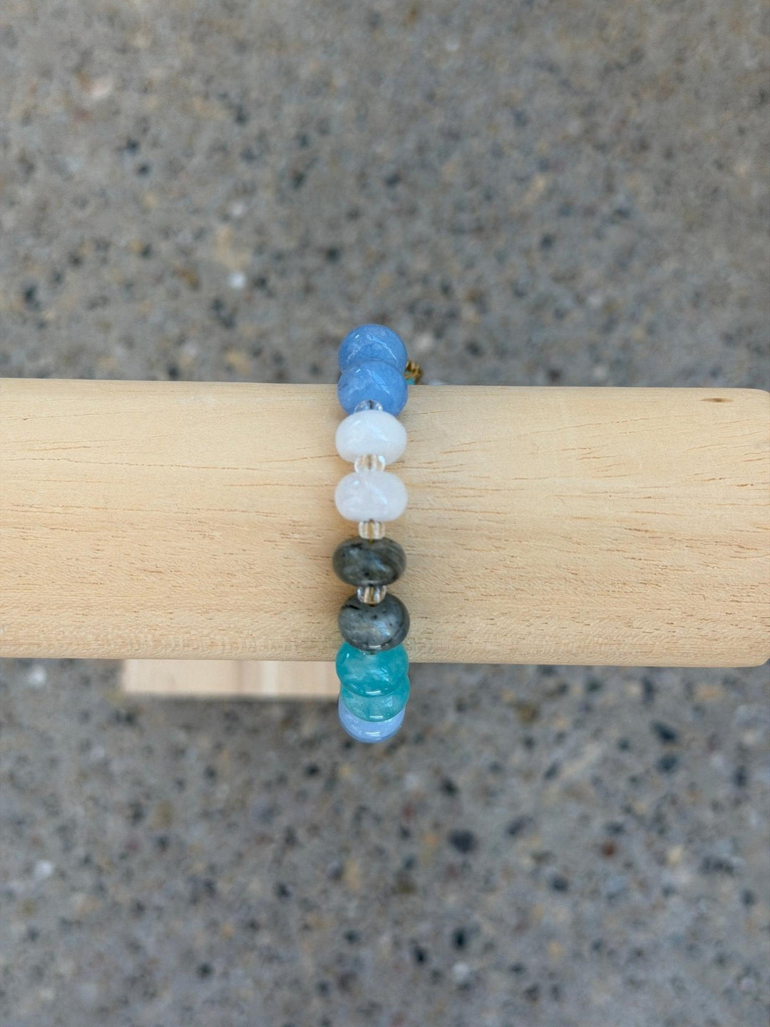 Boho Resin Beaded Bracelet