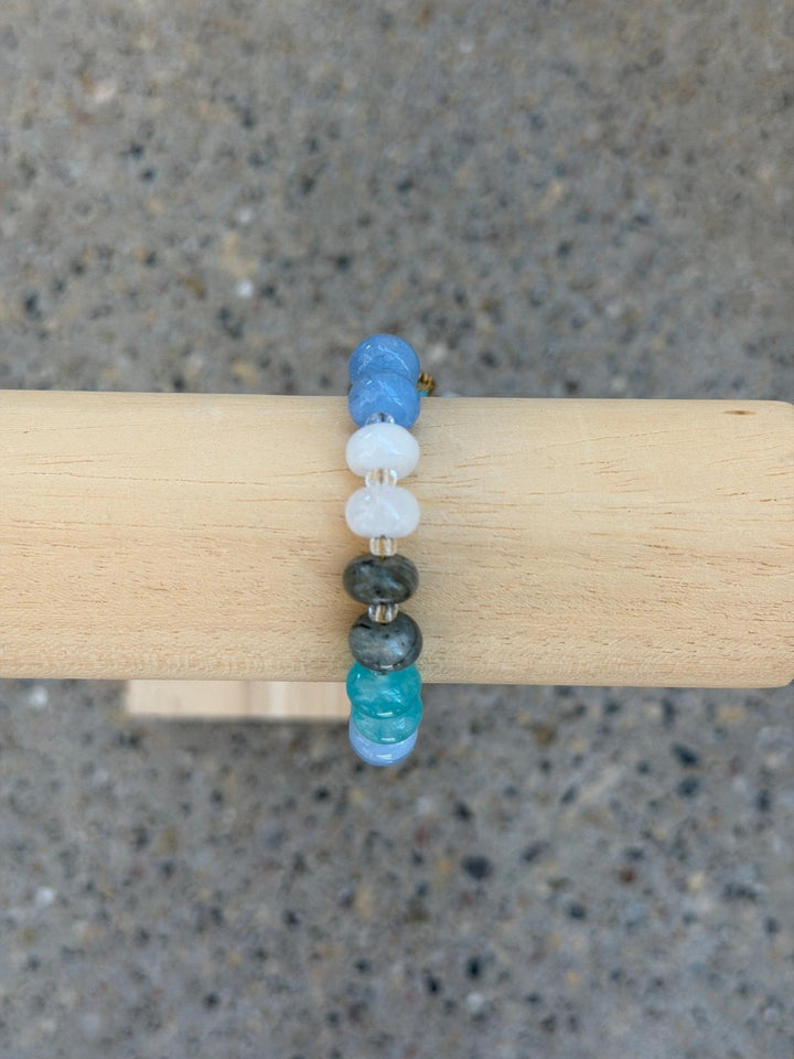 Boho Resin Beaded Bracelet