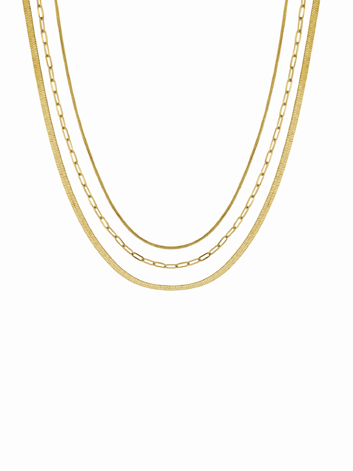 Brenda Grands Waterproof 3 in 1 Paperclip Necklace