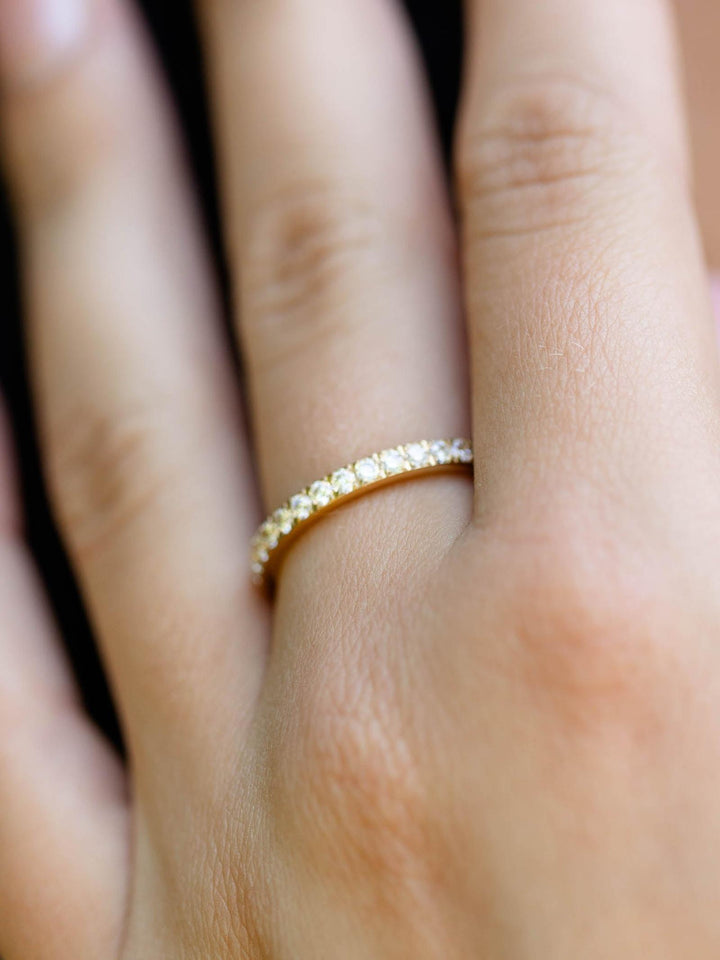 Brenda Grands Waterproof Dainty Tennis Ring