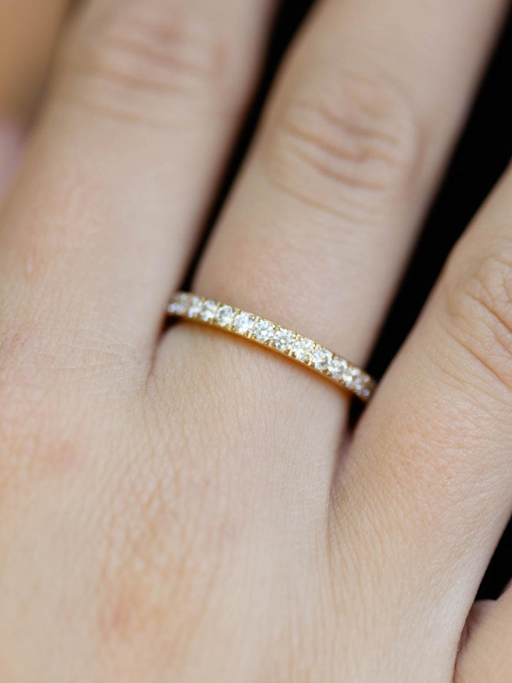 Brenda Grands Waterproof Dainty Tennis Ring