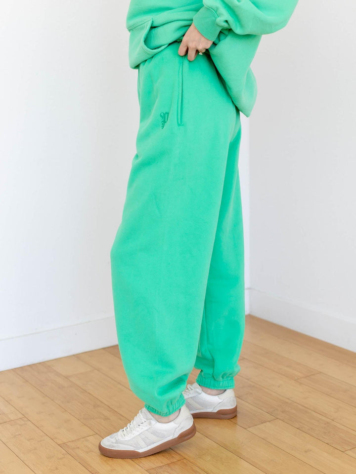 green jogger