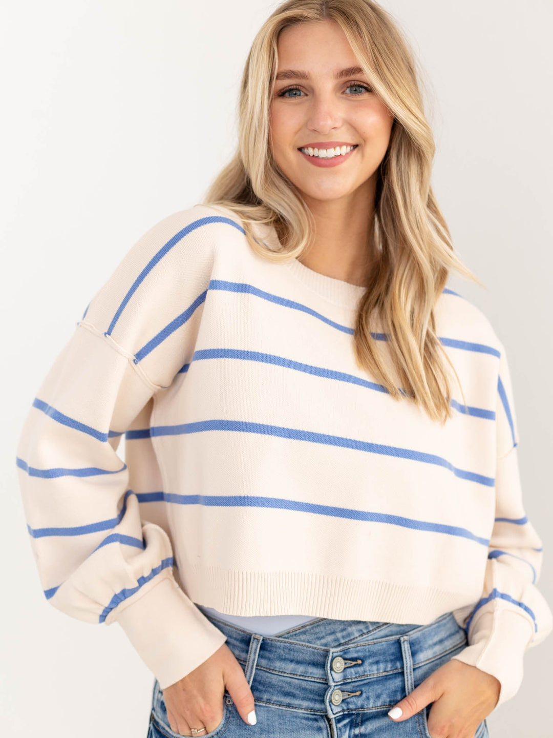 By Together Frankie Stripe Pullover SweaterSweaters