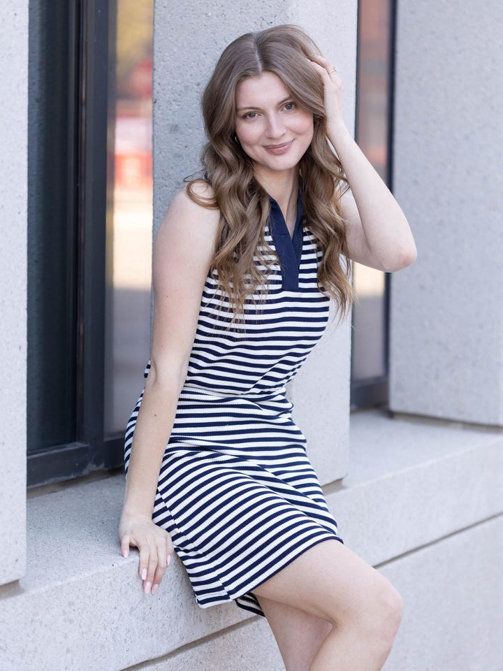 polo stripe dress