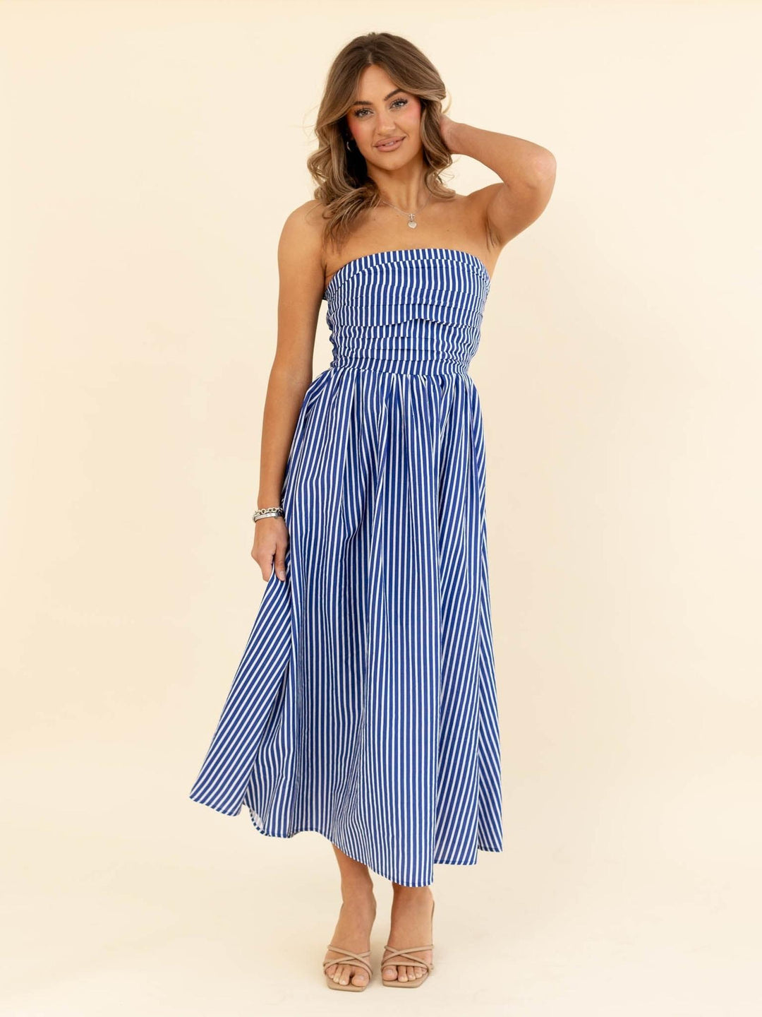 By Together Striped Tube Maxi Dress By Together Striped Tube Maxi Dress