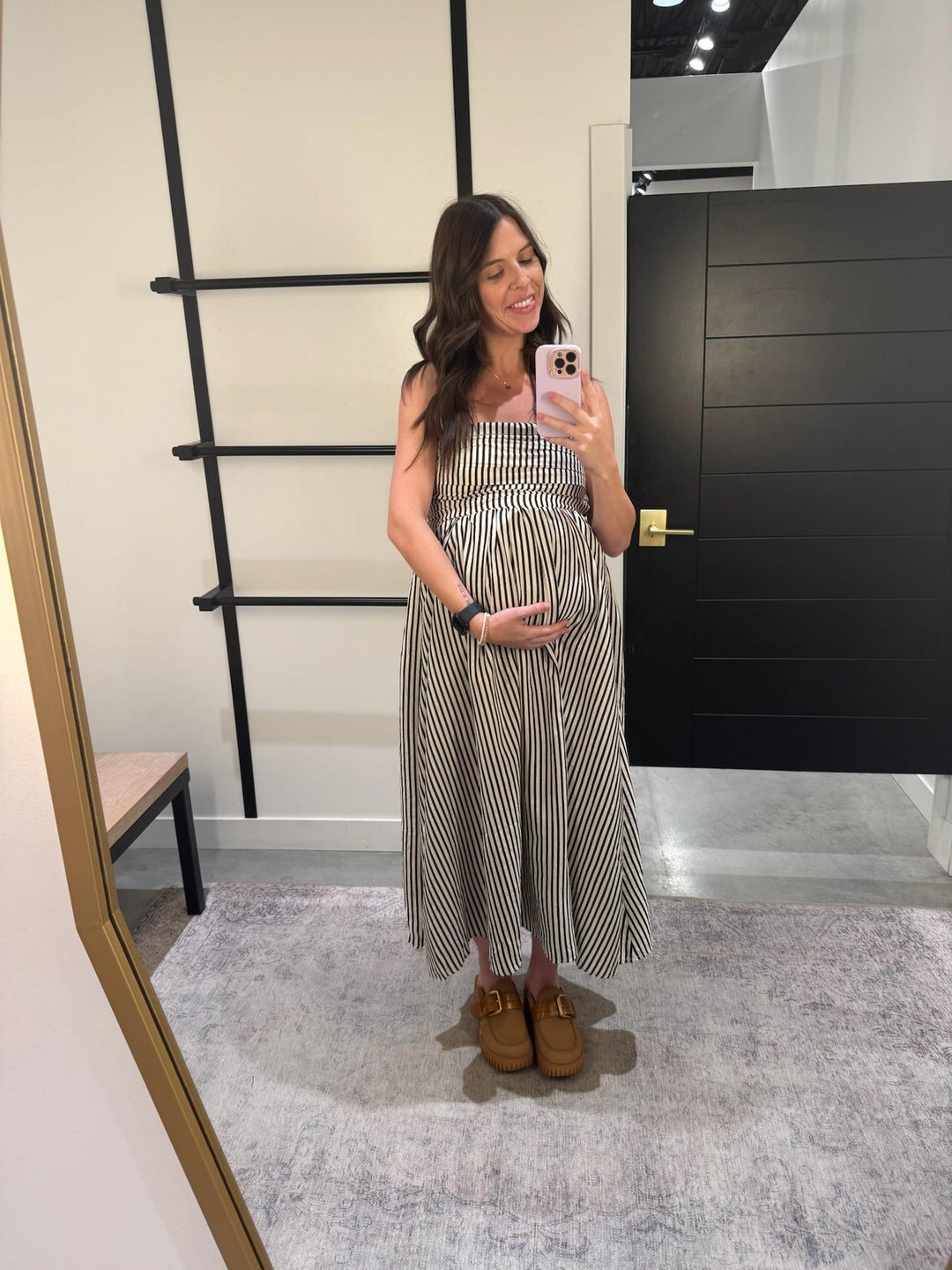 By Together Striped Tube Maxi Dress