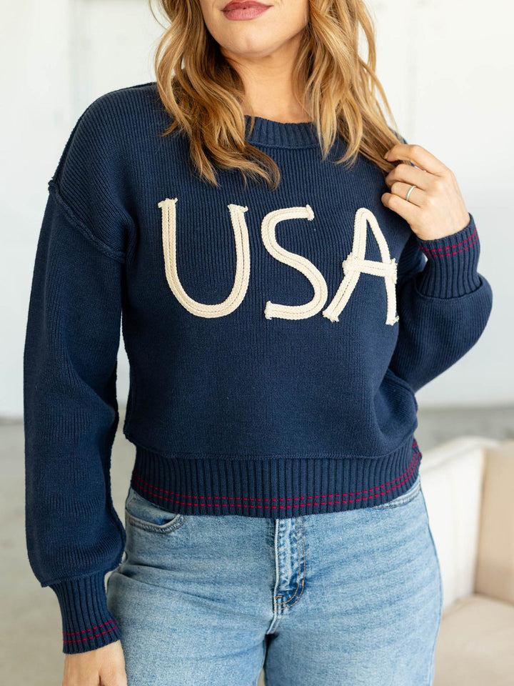 By Together USA Knit Pullover Sweater