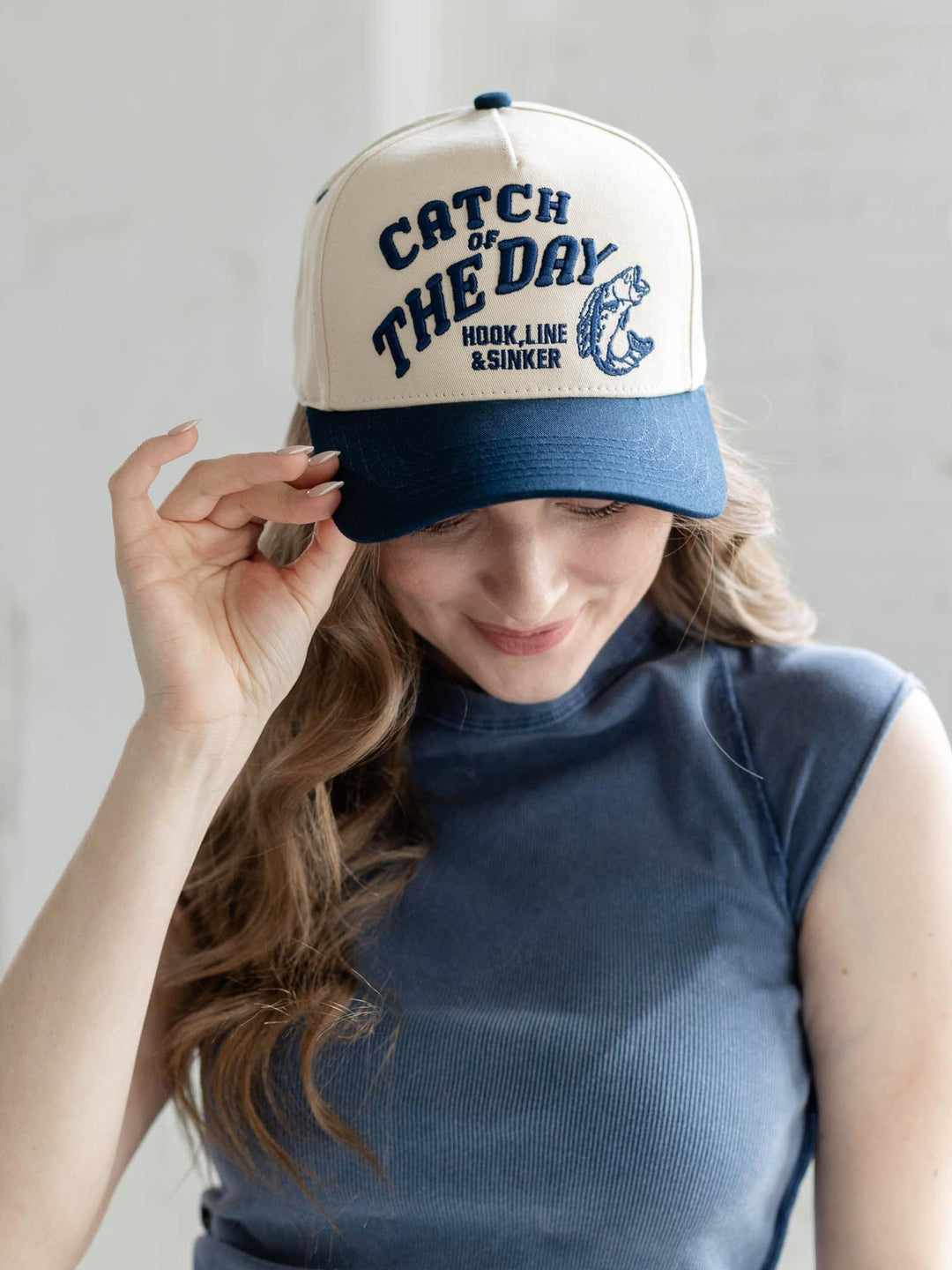 catch of the day trucker hat