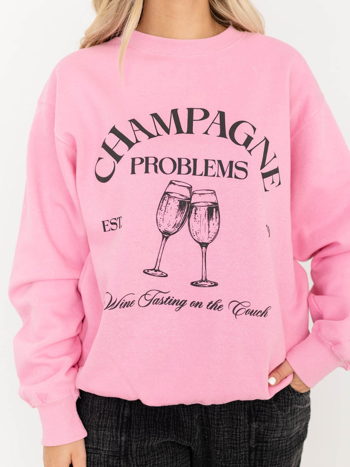 Champagne Problems SweatshirtScreen tees