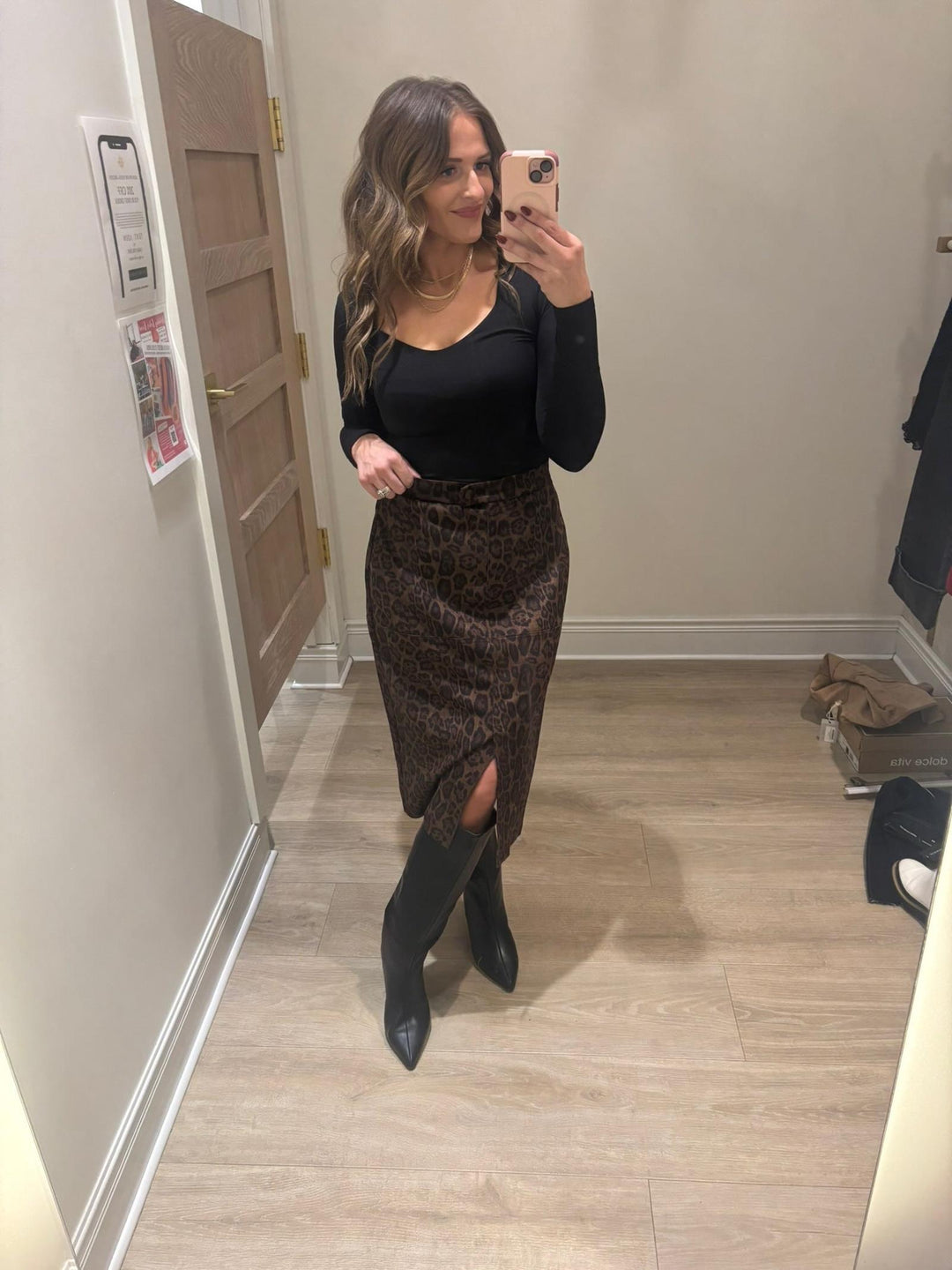 cheetah skirt