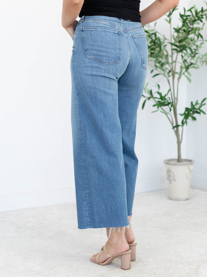 Citizens Of Humanity Abliss Lyra Crop Wide LegDenim jeans