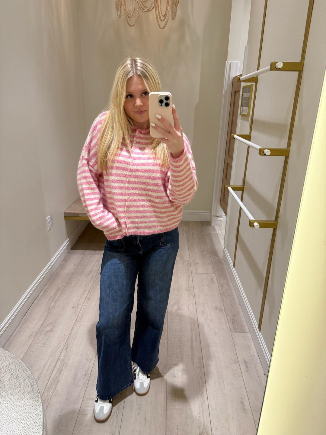 Classic Striped Piper Cardigan