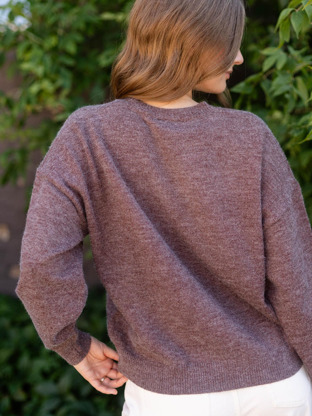 Cockapoo Long Sleeve Crew Neck Sweater