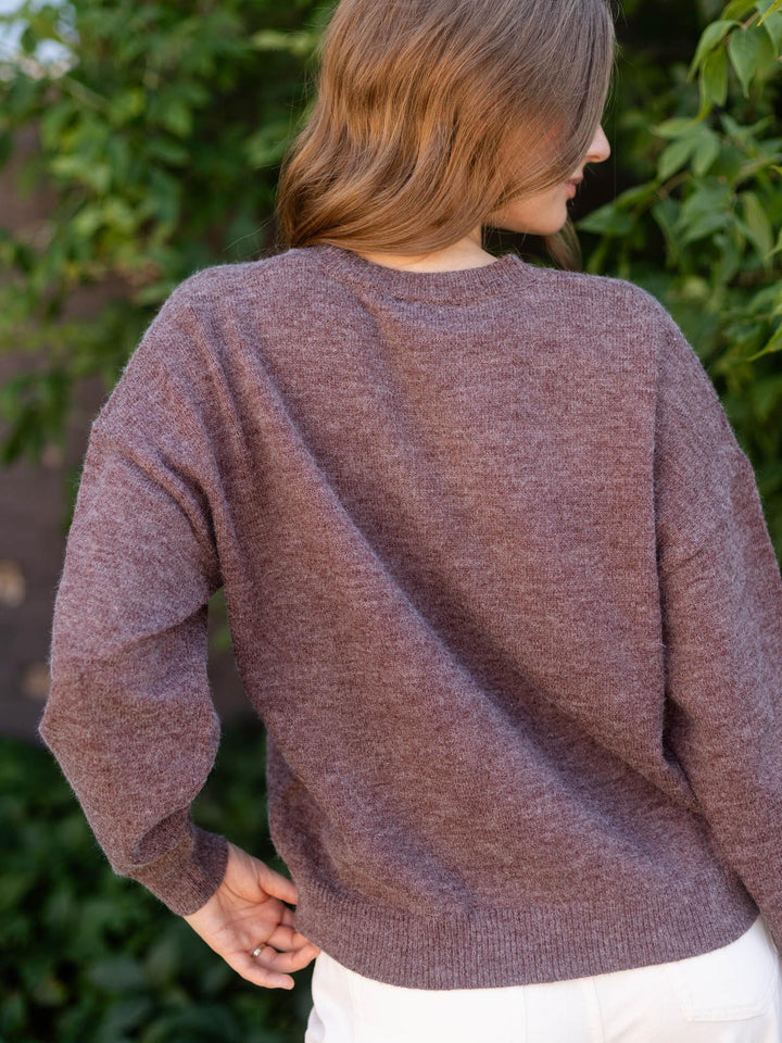 Cockapoo Long Sleeve Crew Neck Sweater
