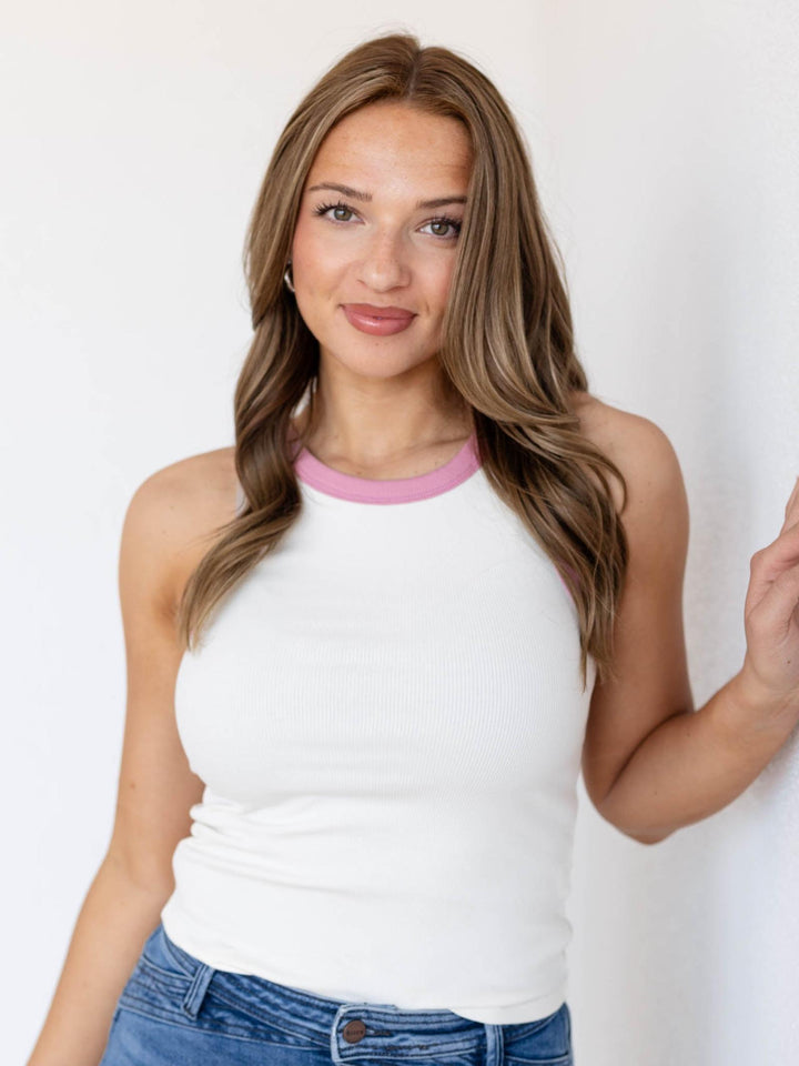 basic ribbed tank