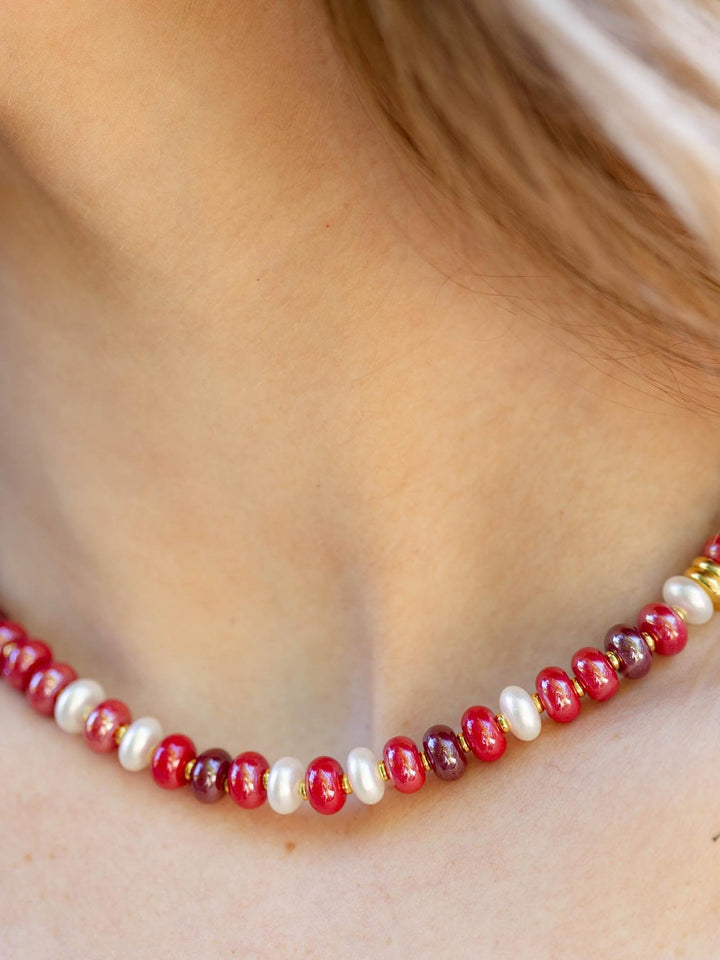 Color Garden Beaded Necklace