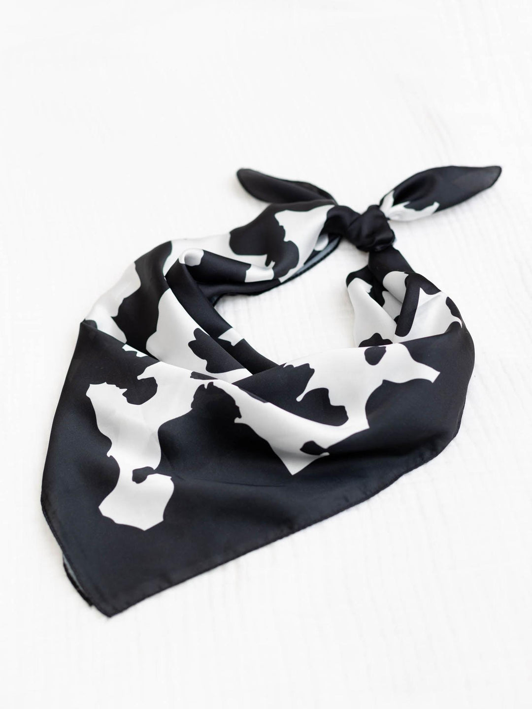 cow print scarf