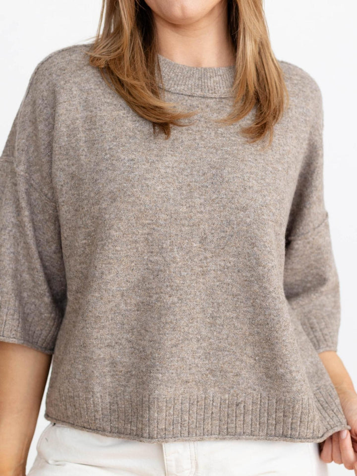 taupe sweater