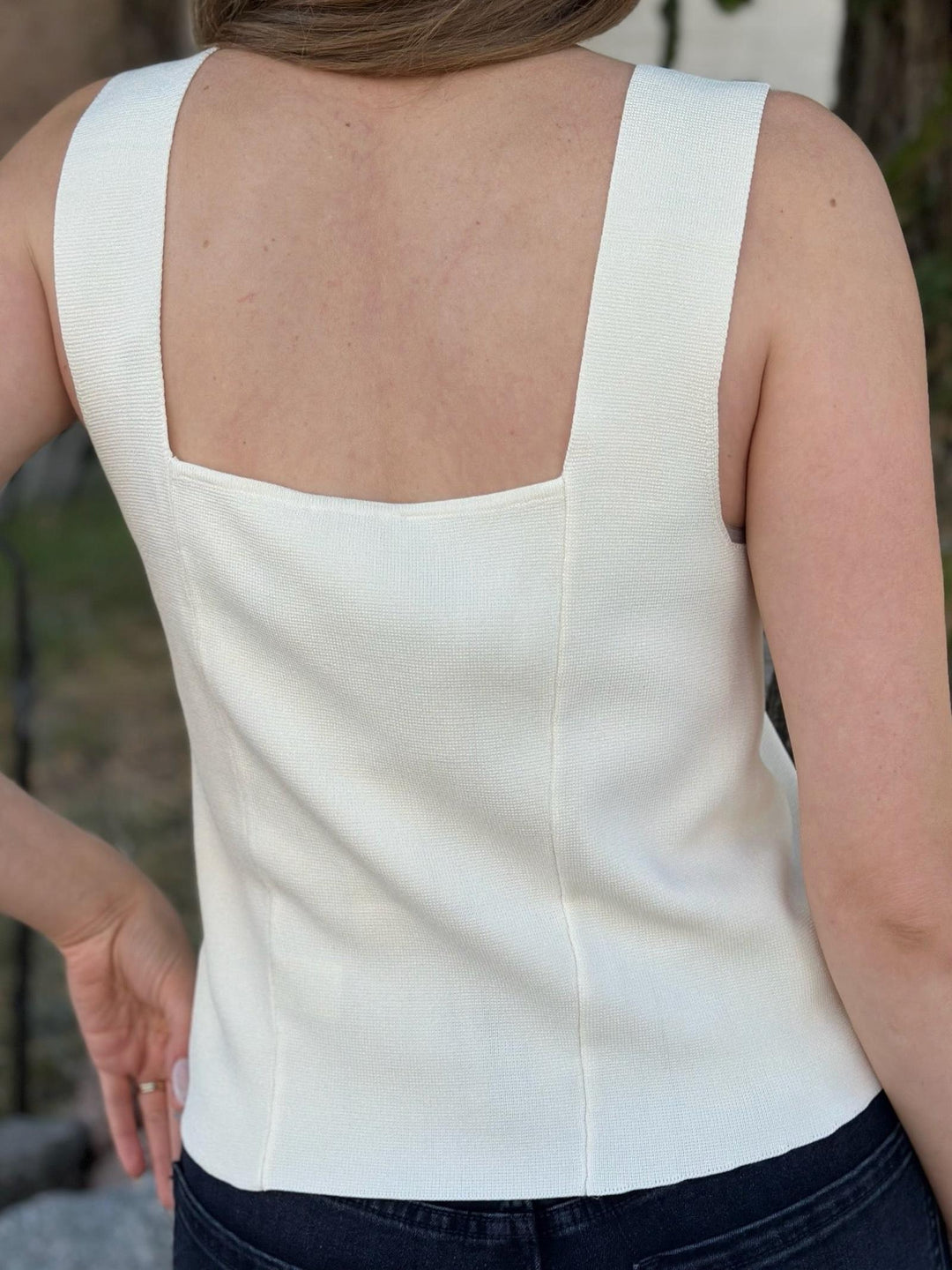 Current Air Sleeveless Sweater Tank