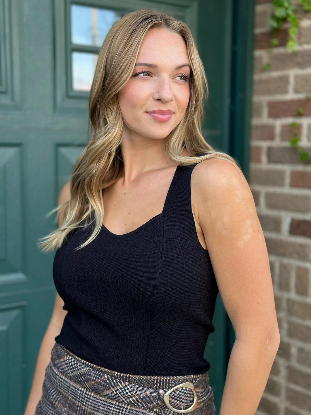 Current Air Sleeveless Sweater Tank