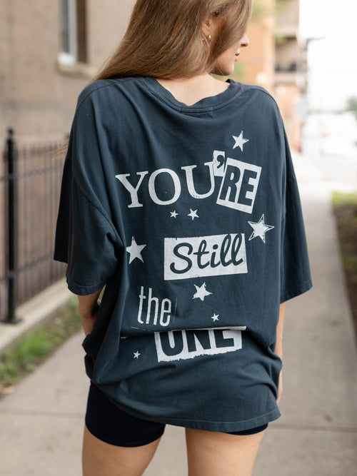 oversized shania twain graphic tee