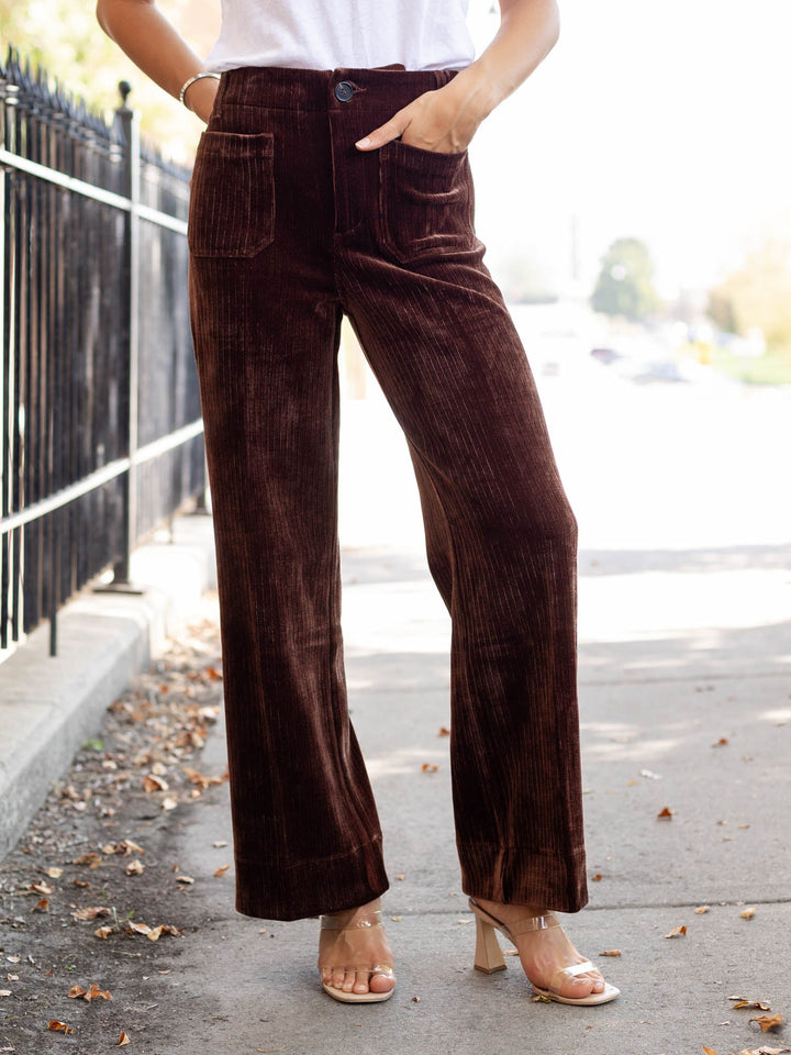 brown corduroy pant