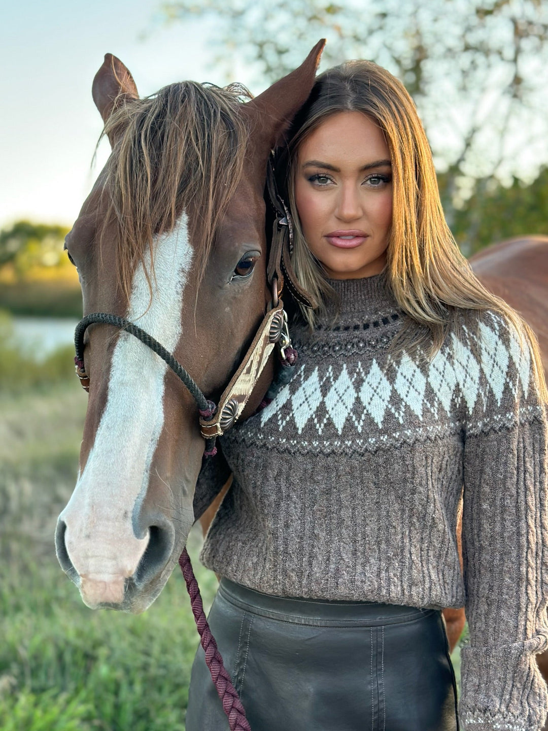 Democracy Fairisle Sweater