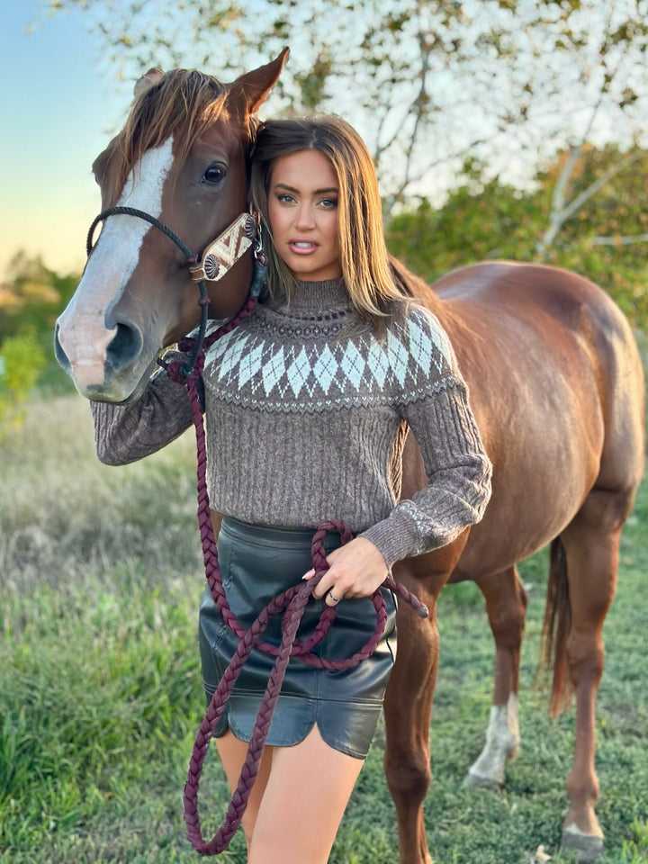 Democracy Fairisle Sweater