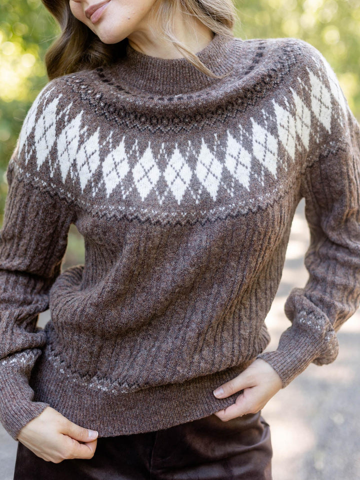 Democracy Fairisle Sweater