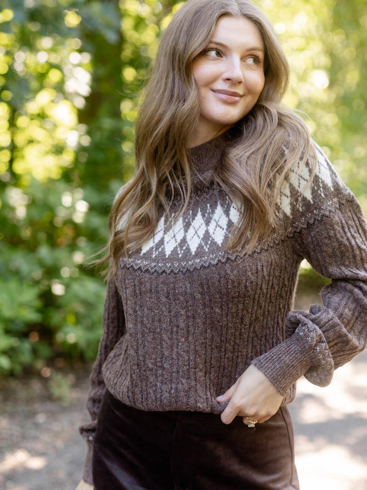 Democracy Fairisle Sweater